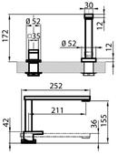 Kuhinjska armatura Foster FLAT 8478 000